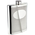 Embossed 6 Oz. Hip Flask